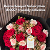 Standard Bloom Subscription – Weekly Fresh Flowers