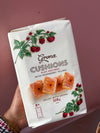 Puff pastries raspberry filling