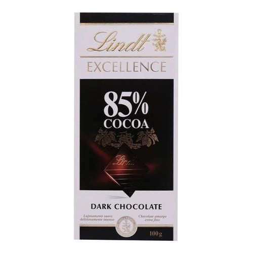 Lindt 85% Cocoa Chocolate.