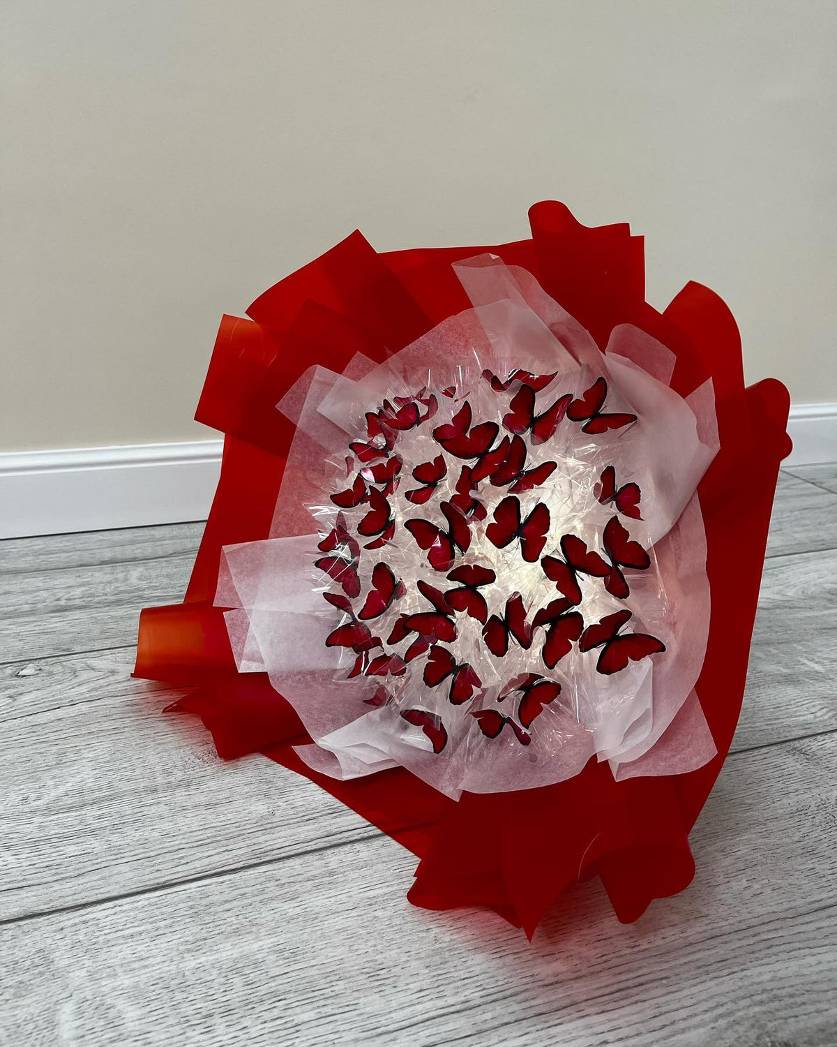 Red Butterfly Bouquet